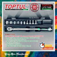 ราคา Toptul 11PCS 1/2" DR. ชุดประแจทอร์ค (GAAI1102) (44072827134)