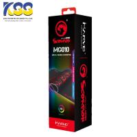 ราคา Marvo MG010 Gaming Mousepad Size-XL แผ่นรองเมาส์มีไฟ RGB บิดงอได้ (4464801855)