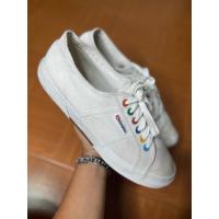 ราคา SUPERGA สีขาว ไซร้ 43/28 มือสองของแท้ (28589651864)