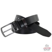 ราคา JACOB เข็มขัดหนังสีดำ/สีน้ำตาล BLACK/BROWN รุ่น 52207 (41520513365)