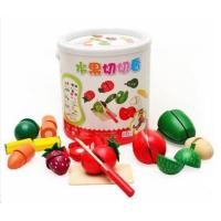 ราคา New ‼️ชุดผัก ผลไม้ผ่าซีก (ของเล่นไม้) (95099018)