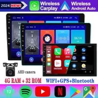 ราคา เครื่องเล่น MP5 วิทยุ บลูทูธ 2Din 4G+32G Android 7 9 10 นิ้ว หน้าจอสัมผัส GPS Wifi อัตโนมัติ สําหรับรถยนต์ (25823296226)
