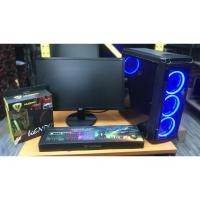 ราคา คอมเล่นเกมลื่นๆ i5 gen3 RAM 8gb SSD : 240 gb VGA: GTX1060 3gb ddr5 192bit จอ Led 24นิ้ว Full HD เลือกเคสได้ (2886045581)