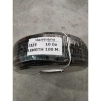 ราคา ยกม้วน100เมตร ท่อกระดูกงู ท่ออ่อนเก็บสายไฟ แบบผ่าข้าง ขนาด 10 มิล (26465572819)