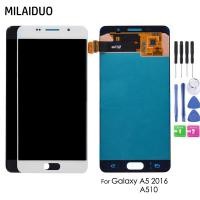 ราคา อะไหล่หน้าจอสัมผัส LCD แบบเปลี่ยน สําหรับ SAMSUNG Galaxy A5 2016 A510 (22434145976)