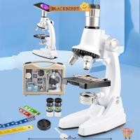 ราคา BLACKBERRY กล้องจุลทรรศน์เด็ก, HD Lighting ชุดทดลองกล้องจุลทรรศน์วิทยาศาสตร์, กล้องจุลทรรศน์พ็อกเก็ตขยาย 1200X คุณภาพสูงเด็กการทดลองวิทยาศาสตร์ (44473855259)