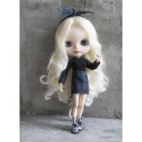 ราคา Blythe ชุดตุ๊กตา บลายธ์ เสื้อยืดแขนยาว กระโปรงลายสก๊อตสีเขียว #บลายธ์ #ชุดตุ๊กตา (3917618703)