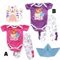 ราคา KATUN Mimihanshop Baby Girl Jumper Set 0-6 เดือน – เสื้อยืดผ้าฝ้ายตัวละครน่ารัก Mihimihi (41721150555)