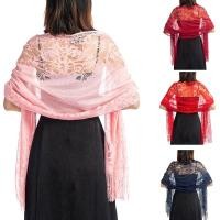 ราคา Niki ฤดูร้อนผ้าคลุมไหล่ Wraps สําหรับผู้หญิงน้ําหนักเบา Pashmina ผ้าคลุมไหล่อย่างเป็นทางการและ Wraps สําหรับชุดราตรี (42866992484)