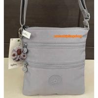 ราคา ส่งฟรี EMS Kipling Keiko Crossbody Bag - Dove Grey (20523659762)