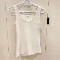 ราคา เสื้อกล้าม h&m แท้ อกได้ถึง 42 นิ้ว สีขาว ผ้าหนา ไม่ต้องรีด เสื้อกล้ามตัวยาว แขนกุด (25505139578)
