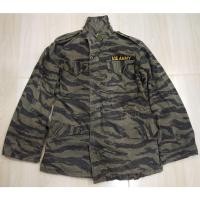 ราคา เสื้อทหาร M65 ลายพรางไทเกอร์ Tiger Stripe ( M036 ) ผลิตโดย GOLDEN MS. U.S.A. สภาพดี สีสวย ไม่มีตำหนิ ขนาด Small Regular (10895392552)