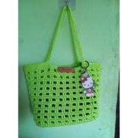 ราคา กระเป๋าไหมพรมถักงานฝีมือ (42868563875)