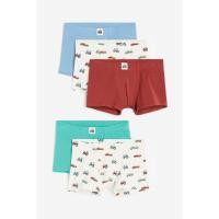 ราคา H&M(เอชแอนด์เอ็ม) ชุดกางเกงในทรงบรีฟ 5 ชุด เด็กผู้ชาย 1010214_3 (20583294383)