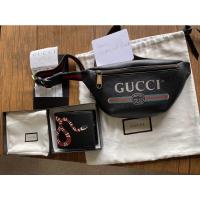 ราคา GUCCI Kingsnake print leather wallet ss2017 (11314511798)