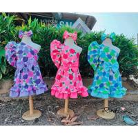 ราคา ชุดเด็กลายดอกสงกรานต์ (ชุดกระโปรง+กิ๊บ) (24865905481)