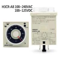 ราคา Omron ยี่ห้อใหม่พร้อมสต็อกรีเลย์ (Timer+Socket) H3CR-A8 H3CR-A 24 VDC/AC 100-240 vac Timer+Base (43204270074)