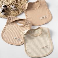 ราคา ผ้ากันเปื้อนเด็กผ้าเช็ดตัวลื่นผ้าฝ้ายสีคู่ Carter Buckle Bib ทารกแรกเกิด Anti-spitting Bib Factory Outlet LM Store (43702812367)