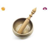 ราคา Singing Bowl ขันทำสมาธิลายมนต์ตราทิเบต ขันทิเบต ไม้และหมอนรองเป็นแบบคละสี (18115722470)