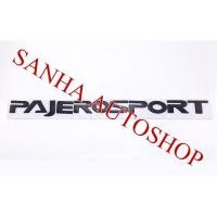 ราคา โลโก้ติดฝากระโปรงหน้าสีดำด้าน Mitsubishi Pajero Sport ตัวอักษรสูง 4 เซนติเมตร (7680566298)
