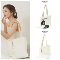 ราคา ของแท้ Merrezca make you own bag กระเป๋าสะพาย Tote bag รูปทรงสี่เหลี่ยม ทำจากผ้าแคนวาส กระเป๋าผ้า กระเป๋ารักโลก (11971247128)