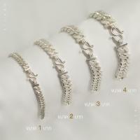 ราคา เลสข้อมือ เนื้อเงินแท้ 98 % มีข้อต่อเชื่อมหัวเลส สร้อยข้อมือเงินแท้ สร้อยเลสเงินแท้ มีข้อต่อ ของแท้ไม่ลอก (20754063344)
