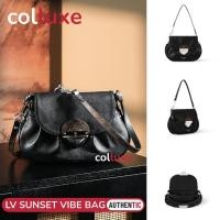 ราคา ของแท้ของแท้ หลุยส์วิตตอง Louis Vuitton LV SUNSET VIBE SHOULDER BAG กระเป๋ารุ่น (43501718932)