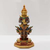 ราคา ท้าวเวสสุวรรณ รุ่น ท้าวเวสสุวรรณมหาเทพจุติ ปางเทพ ขนาดสูง 4 นิ้ว วัดดอนแก้ว จ.เชียงใหม่ 2564 (25081272755)