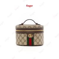 ราคา [ของแท้] GUCCI OPHIDIA COSMETIC MINI BROWN GG MONOGRAM CANVAS GHW มีใบรับประกัน ตรวจสอบได้ทุกใบ (43023330026)