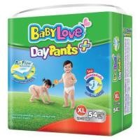 ราคา Babylove DayNight Pants Plus เบบี้เลิฟ กางเกงผ้าอ้อม เดย์แพ้นส์ ขนาด XL 54 ชิ้น (2437619187)