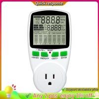 ราคา In - Digital LCD Energy Meter Wattmeter วัตต์ไฟฟ้า Kwh Power Meter วัดวัด Outlet Power Analyzer US Plug (40550439810)