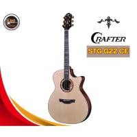 ราคา Crafter STG G-22CE กีตาร์โปร่งไฟฟ้า (25006587576)