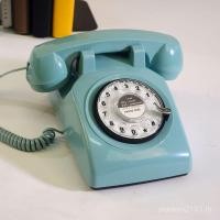 ราคา คลาสสิกสมัยเก่าแผ่นเสียงโทรศัพท์ย้อนยุคหมุนกลระฆังโทรศัพท์บ้านโรงแรมโบราณโทรศัพท์พื้นฐาน (43820962440)