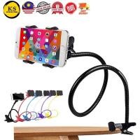 ราคา Flexible LONG ARM ROTATE PHONE HOLDER DESKTOP TABLE BED CLIP LAZYPOD (13498858498)