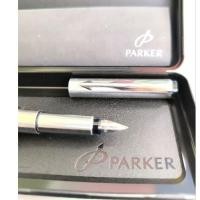 ราคา ปากกาPARKER Stainless SteelFountain Pen ปากกา หมึกซึมจอตเตอร์ สแตนเลสของแท้ (28467366240)