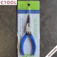 ราคา คีมปากแหลม 5 นิ้ว RP-125(28) Tiger Tool ของแท้ - Authentic Professional Long Nose Pliers 125mm - ซีทูล Ctoolhardware (7135667467)