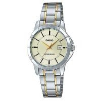 ราคา Casio นาฬิกาข้อมือผู้หญิง สายสแตนเลส รุ่น LTP-V004SG-9AUDF-สีเงิน (176396830)