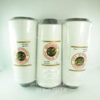 ราคา ด้ายเย็บผ้า ด้ายสปันตราจักรทอง No.60สีขาวดิบ (1566769537)