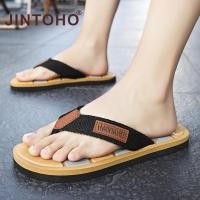 ราคา รองเท้าแตะคีบกันลื่นมีสไตล์สําหรับผู้ชายรองเท้าแตะชายหาดยางใส่สบายสําหรับกลางแจ้ง (40808276810)