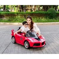 ราคา Promotion รถแบตเตอรี่เด็กนั่ง Rastar ทรงFerrari-เฟอรารี่ ลิขสิทธิ์แท้ รุ่น FXXK มี2มอเตอร์ ประตูปีกนก มีรีโมทบังคับ (7705832967)