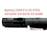 ราคา Battery เทียบ Acer Aspire AS16A5K P249 E5-475 475G 523 523G 553 553G E5-553 e5-575g AS16A7K AS16A8K (17499063248)