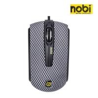 ราคา MOUSE (เมาส์) OPTICAL NOBI รุ่น NM-51-Bk(สีดำ)เพ้นท์ลาย ดีไซน์ทันสมัย (2878072387)