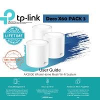 ราคา TP LINK DECO_X60-PACK3 Model : DECO_X60-PACK3 (7353304496)