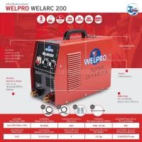 ราคา ตู้เชื่อมไฟฟ้าอินเวอร์เตอร์ WELPRO WELARC 200 รับประกัน 3 ปีเต็ม TalayTools (8368189994)