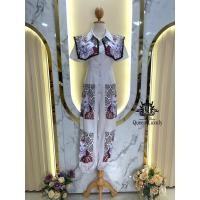 ราคา (s) จั๊มสูทขายาว คอปด ลายแมวรวย งานป้าย queen (22958966863)