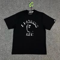 ราคา A BATHING APE Garment Dye Spray Print Tee (43360610773)