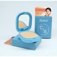 ราคา Butae C&E 11 กรัม แป้งพัฟ (สีฟ้า) Moisturizing Powder สูตรบำรุงผิว (41204577138)