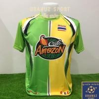 ราคา เสื้อกีฬา พิมลาย อเมซอน Amazon เสื้อบอล อเมซอน เนื้อผ้าไมโคร แห้งเร็ว พร้อมส่ง Football T-shirt (11424318916)