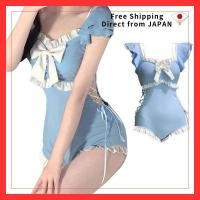 ราคา [LZZOO] Women's Swimsuit Bustier Bikini Ruffle Tankini Set High Waist Stretchy Cute Body Cover Swimwear Padded Non-Wire Bikini with Shorts Set Beach Bathing Hot Spring Travel (43024041411)