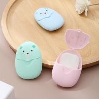 ราคา Rinda Shop กระดาษสบู่ล้างมือแบบพกพา(รูปหมีน่ารัก) 1ชิ้นมี50แผ่น คุ้ม!!มาก มีกลิ่นหอม ฟองเยอะ ทำความสะอาดได้หมดจด (3233772415)